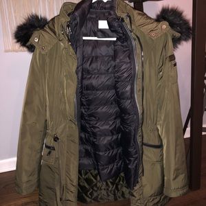 Tahari Mckenzie Systems Faux Fur Jacket